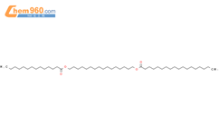 乙二醇鲸蜡硬脂酸肉豆蔻酸酯结构式图片|1331-04-0结构式图片