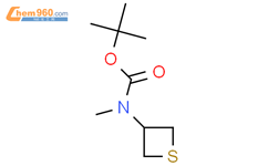 Tert-butyl (thietan-3-YL)methylcarbamate结构式图片|1337882-00-4结构式图片