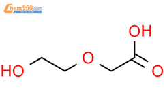(2-羟基乙氧基)乙酸结构式图片|13382-47-3结构式图片