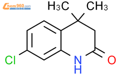 7-氯-4,4-二甲基-3,4-二氢-1H-喹啉-2-酮结构式图片|133999-06-1结构式图片