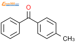 4-甲基二苯甲酮结构式图片|134-84-9结构式图片