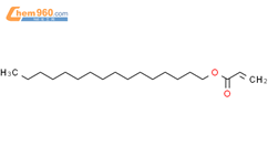丙烯酸十六烷基酯结构式图片|13402-02-3结构式图片