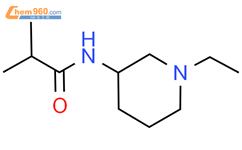 N-(1-乙基-3-哌啶基)-2-甲基丙酰胺结构式图片|1344346-84-4结构式图片