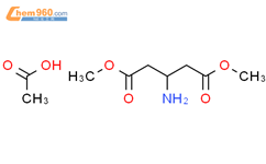 二甲基-3-氨基戊二乙酸结构式图片|1345983-89-2结构式图片