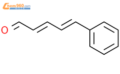 5-苯基五-2,4-二烯醛结构式图片|13466-40-5结构式图片