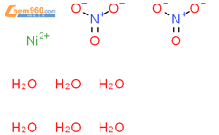 硝酸镍(六水)结构式图片|13478-00-7结构式图片