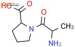 L-丙氨酰-L-脯氨酸结构式图片|13485-59-1结构式图片