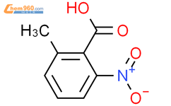 2-甲基-6-硝基苯甲酸结构式图片|13506-76-8结构式图片