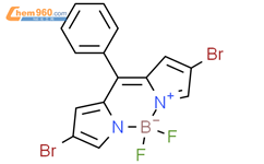 (T-4)-[4-溴-2-[(4-溴-2H-吡咯-2-亚基-κN)苯基甲基]-1H-吡咯酸-κN]二氟硼结构式图片|1350764-65-6结构式图片