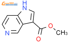 5-氮杂吲哚-3-甲酸甲酯结构式图片|1353101-49-1结构式图片