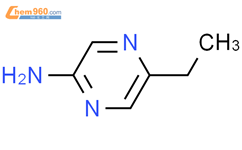 2-氨基-5-乙基吡嗪结构式图片|13535-07-4结构式图片