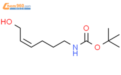 N-[(4Z)-6-羟基-4-己烯-1-基]-氨基甲酸 1,1-二甲基乙基酯结构式图片|1353722-60-7结构式图片