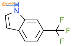 6-三氟甲基吲哚结构式图片|13544-43-9结构式图片