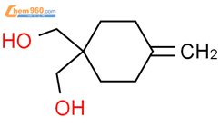 4-亚甲基-1,1-环己烷二甲醇结构式图片|1354932-12-9结构式图片