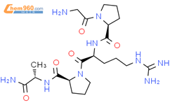 甘氨酰-L-脯氨酰-L-精氨酰-L-脯氨酰-L-丙氨酰胺结构式图片|135679-88-8结构式图片
