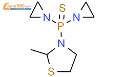 3-[双(1-叠氮啶基)磷代硫酰基]-2-甲基噻唑烷结构式图片|13577-65-6结构式图片