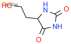 5-(2-hydroxyethyl)-2,4-Imidazolidinedione结构式图片|13602-41-0结构式图片