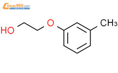 2-(3-甲基苯氧基)乙醇结构式图片|13605-19-1结构式图片