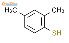 2,4-二甲基苯硫酚结构式图片|13616-82-5结构式图片