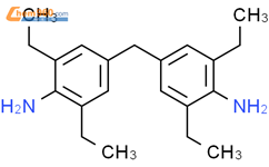 4,4'-亚甲基双(2,6-二乙基苯胺)结构式图片|13680-35-8结构式图片