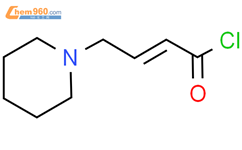 （2E）​-4-​(1-​哌啶基）​-2-​丁酰氯结构式图片|1369372-07-5结构式图片