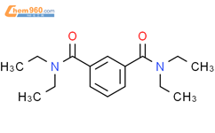 NNN'N'-Tetraethylisophthalamide结构式图片|13698-87-8结构式图片
