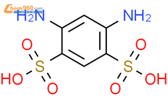 间苯二胺双磺酸结构式图片|137-50-8结构式图片