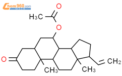7β-乙酰氧孕烷-20-烯-3-酮结构式图片|1370253-35-2结构式图片