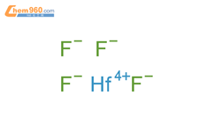 四氟化铪结构式图片|13709-52-9结构式图片