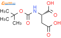 Boc-L-天冬氨酸结构式图片|13726-67-5结构式图片