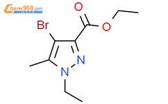4-溴-1-乙基-5-甲基-1H-吡唑-3-羧酸乙酯