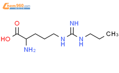 N-ω-丙基-L-精氨酸结构式图片|137361-05-8结构式图片