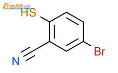 5-溴-2-巯基苯腈结构式图片|1374518-00-9结构式图片