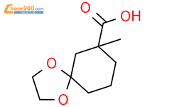 1,4-Dioxaspiro[4.5]decane-7-carboxylic acid, 7-methyl-结构式图片|1374658-28-2结构式图片