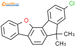 9-氯-7,7-二甲基-7H-芴并[4,3-B]苯并呋喃结构式图片|1374677-42-5结构式图片