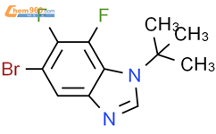 5-bromo-1-tert-butyl-6,7-difluorobenzimidazole