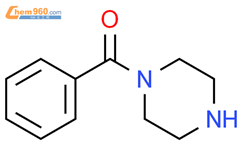 1-苯甲酰哌嗪结构式图片|13754-38-6结构式图片