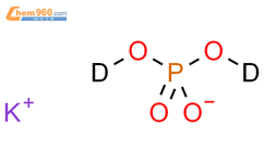 磷酸二氘钾结构式图片|13761-79-0结构式图片