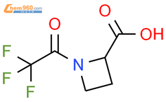 1-(trifluoroacetyl)azetidine-2-carboxylic acid结构式图片|1378246-71-9结构式图片