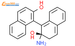 (R)-(+)-2-氨基-2'-羟基-1,1'-联萘结构式图片|137848-28-3结构式图片
