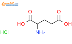 L-谷氨酸,盐酸盐结构式图片|138-15-8结构式图片