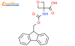 3-((((9H-Fluoren-9-yl)methoxy)carbonyl)amino)oxetane-3-carboxylic acid结构式图片|1380327-56-9结构式图片