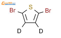 2,5-二溴噻吩-3,4-d2结构式图片|1381947-71-2结构式图片