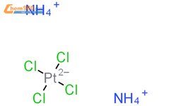 氯亚铂酸铵结构式图片|13820-41-2结构式图片