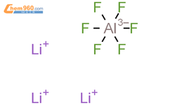 六氟铝酸锂结构式图片|13821-20-0结构式图片