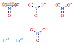 硝酸钍结构式图片|13823-29-5结构式图片