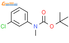 Carbamic acid, N-(3-chlorophenyl)-N-methyl-, 1,1-dimethylethyl ester结构式图片|1384312-79-1结构式图片