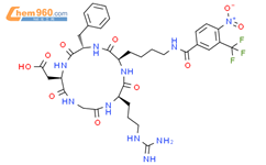 4-nitro-3-trifluoromethylbenzoyl-c(RGDfK)结构式图片|1384853-63-7结构式图片