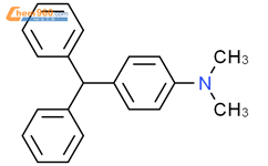 4-（二苯基甲基）-N，N-二甲基苯胺-结构式图片|13865-57-1结构式图片