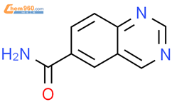 喹唑啉-6-甲酰胺结构式图片|1392212-64-4结构式图片